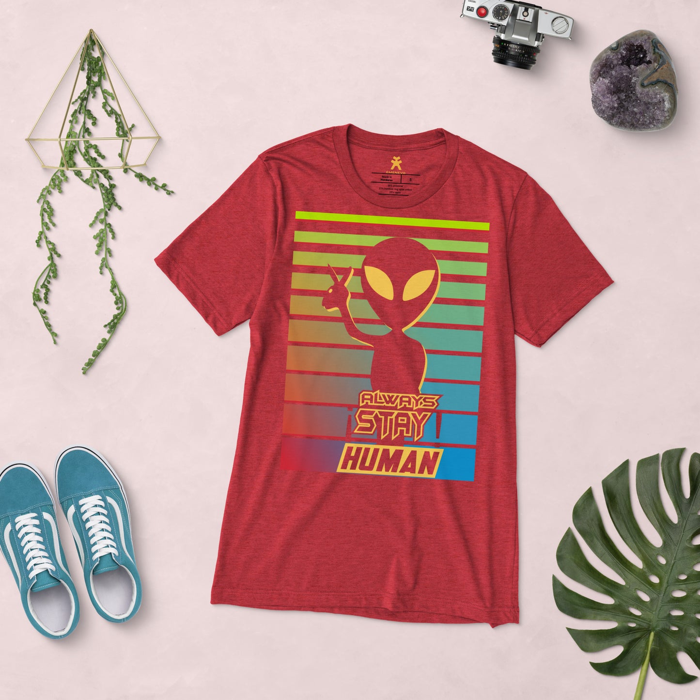 STAY HUMAN T-SHIRT | EMENEVO