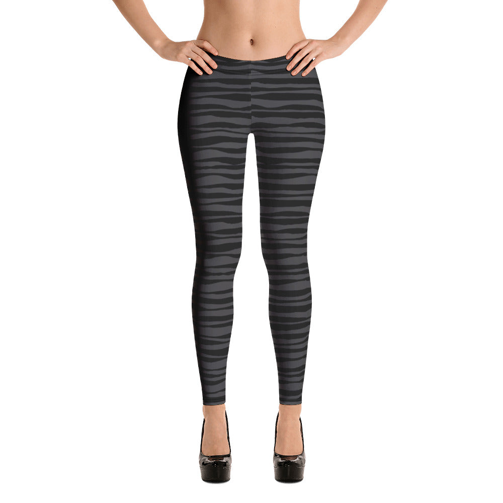 My Waves Gray Leggings | EMENEVO