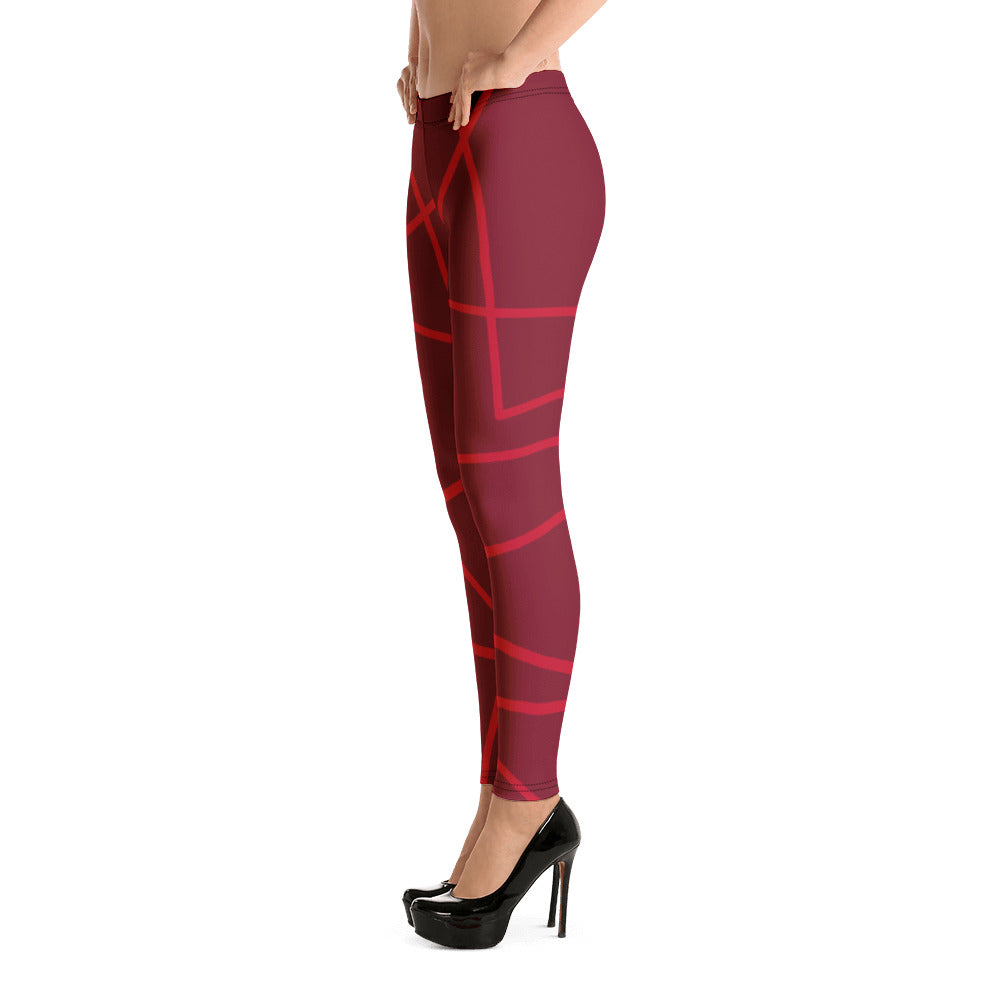 Hot Ruby Leggings | EMENEVO