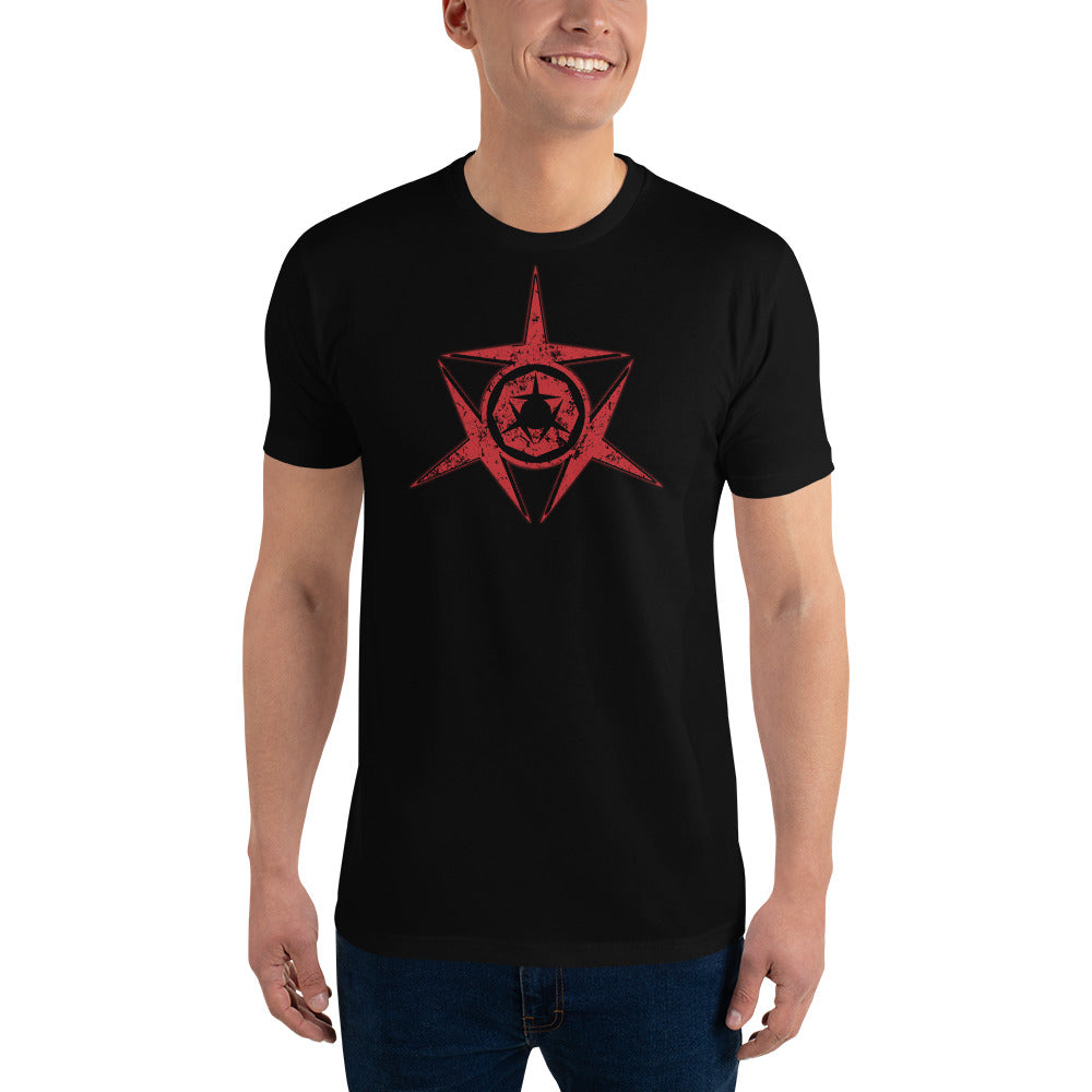 BS Shield Red Men T-Shirt | EMENEVO