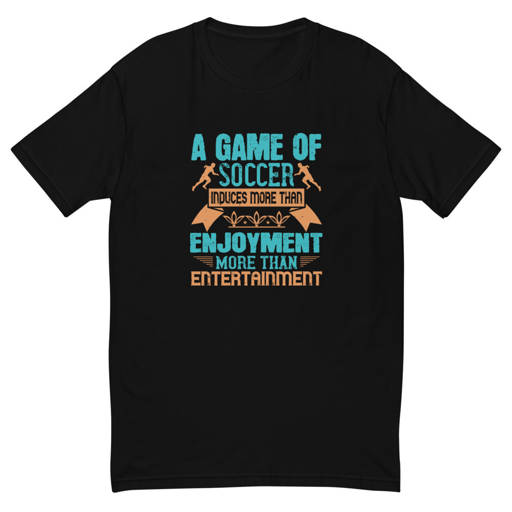 Enjoy the Game Soccer Men T-Shirt | EMENEVO