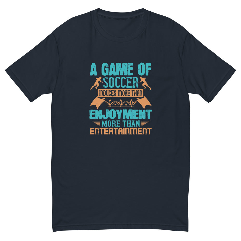 Enjoy the Game Soccer Men T-Shirt | EMENEVO