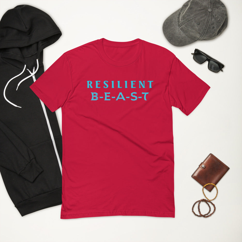 Resilient Beast Blue Men T-Shirt | EMENEVO