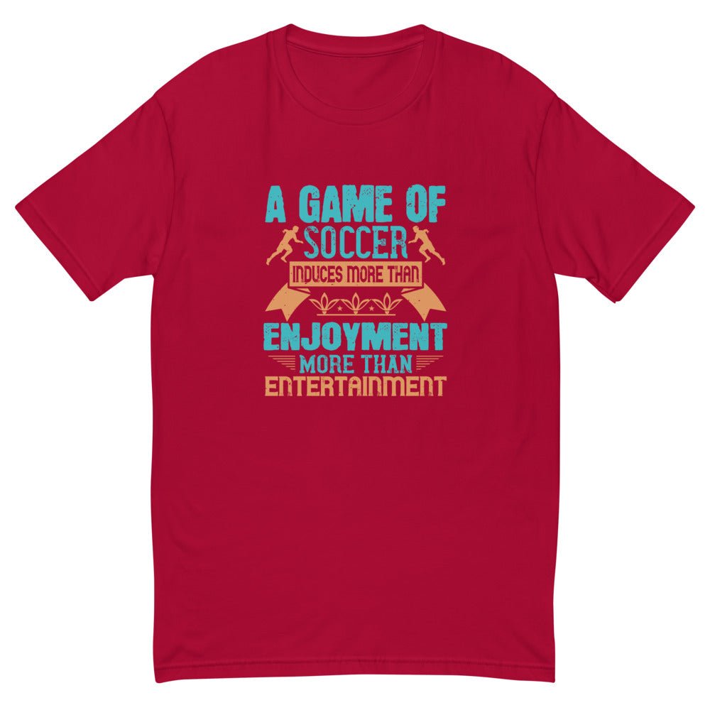 Enjoy the Game Soccer Men T-Shirt | EMENEVO