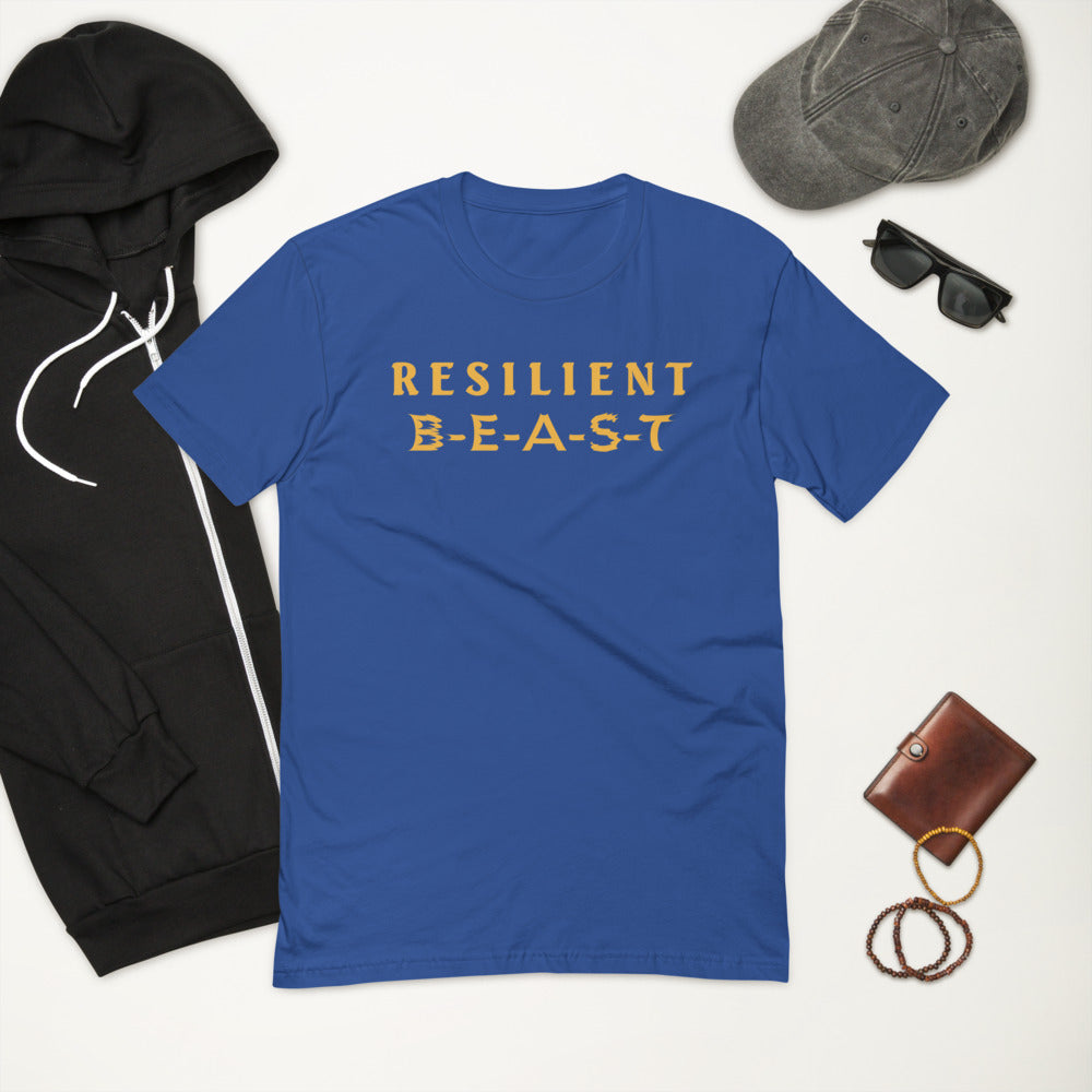 Resilient Beast Gold Men T-Shirt | EMENEVO