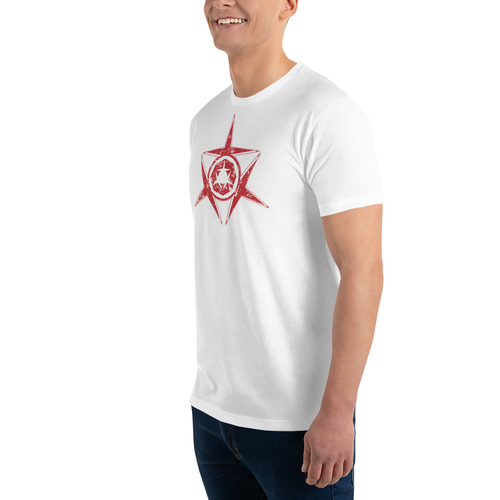 BS Shield Red Men T-Shirt | EMENEVO