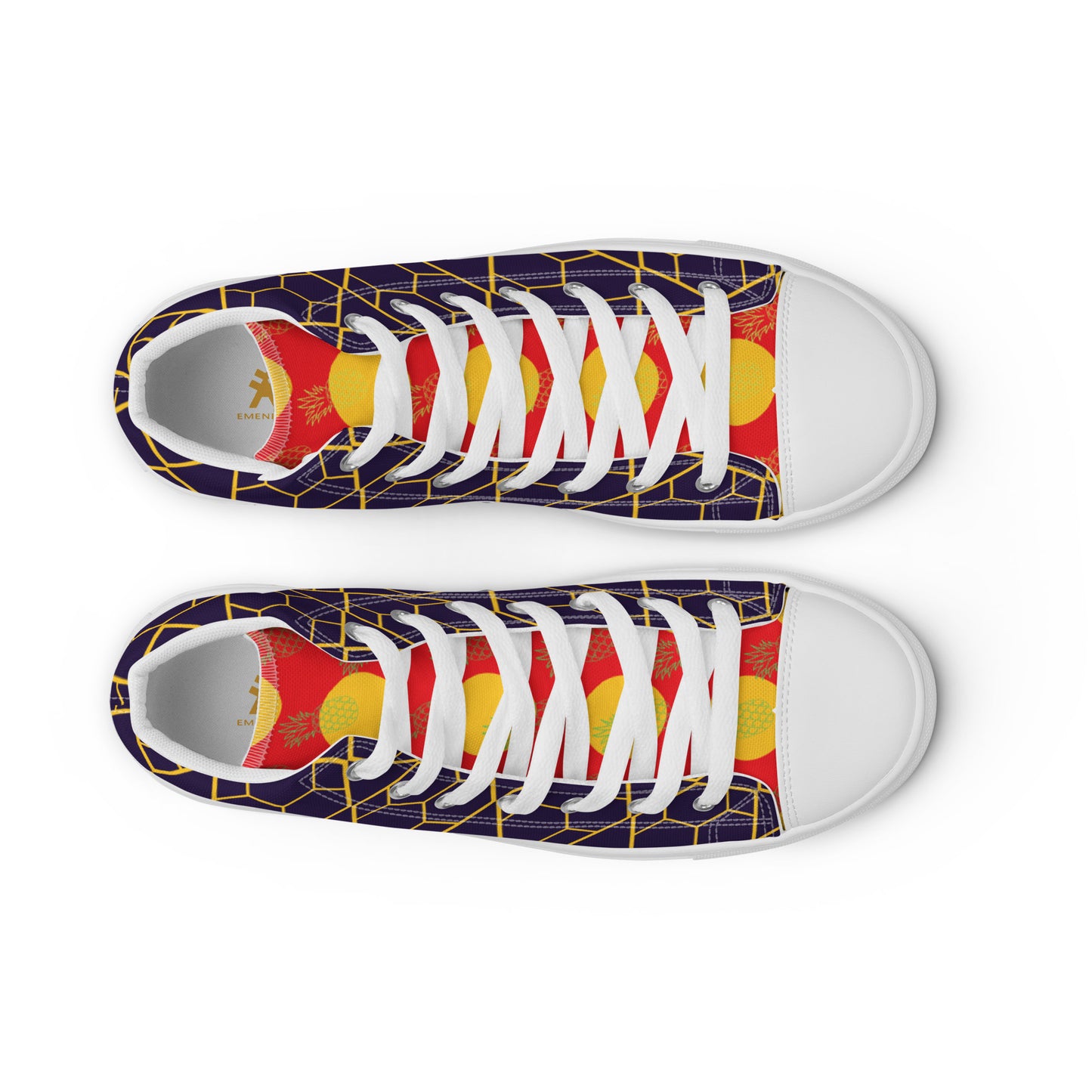 Hexagon Men’s Artisan High Shoes | EMENEVO