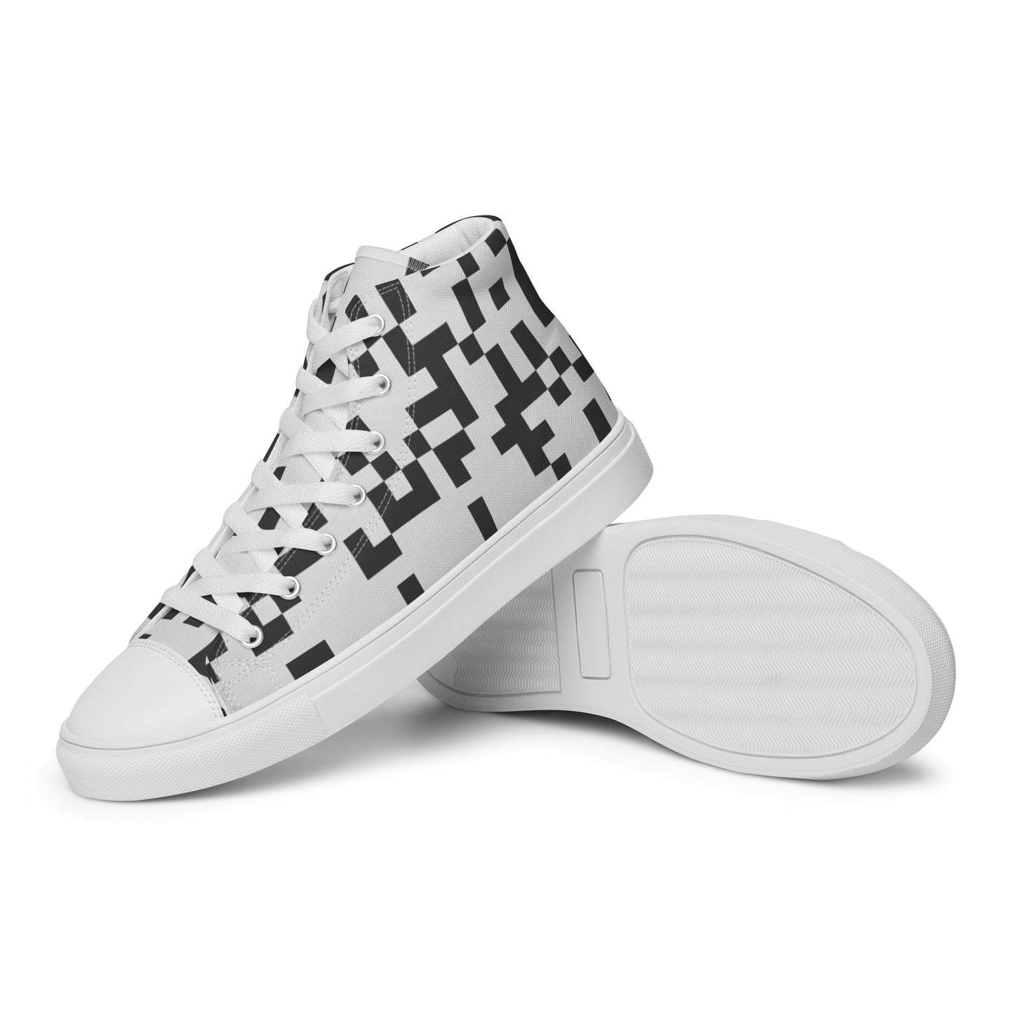 Pixels Men’s Artisan High Shoes | EMENEVO