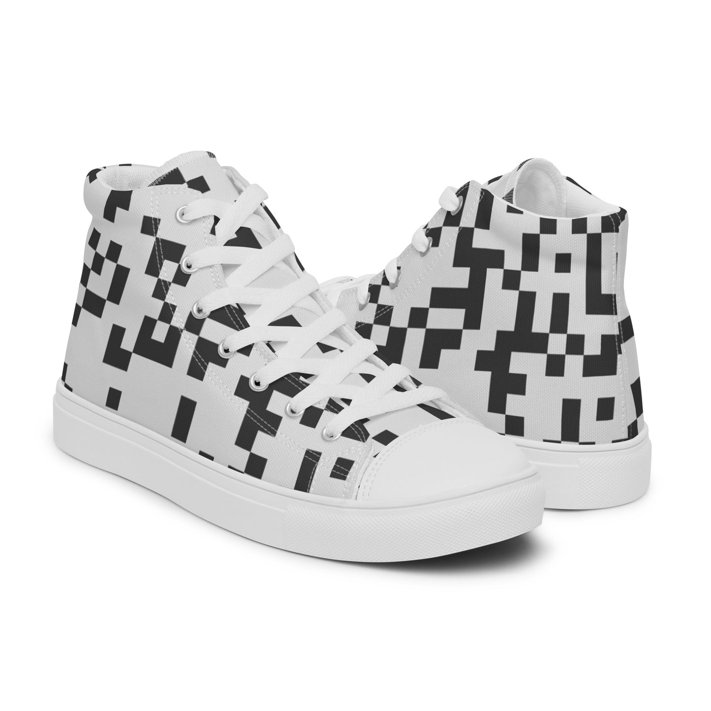 Pixels Men’s Artisan High Shoes | EMENEVO