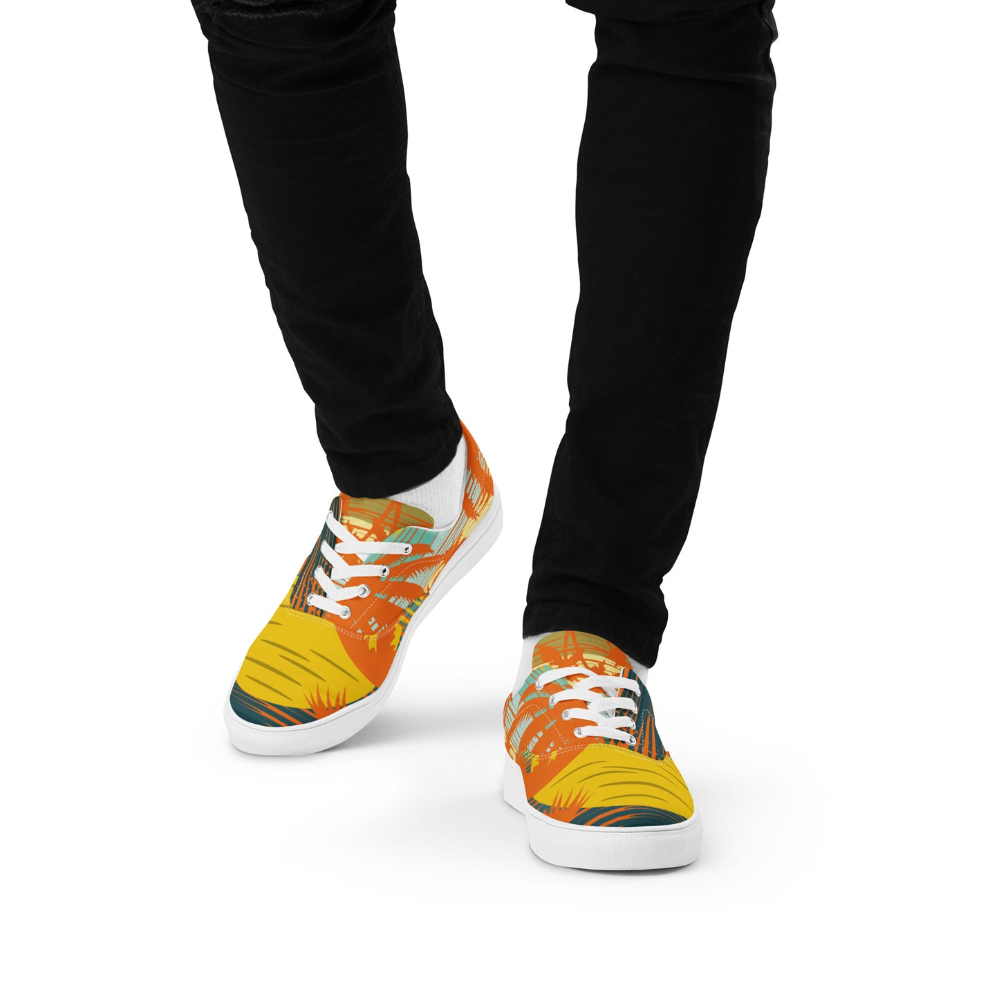 Cali Orange Men’s Artisan Shoes | EMENEVO