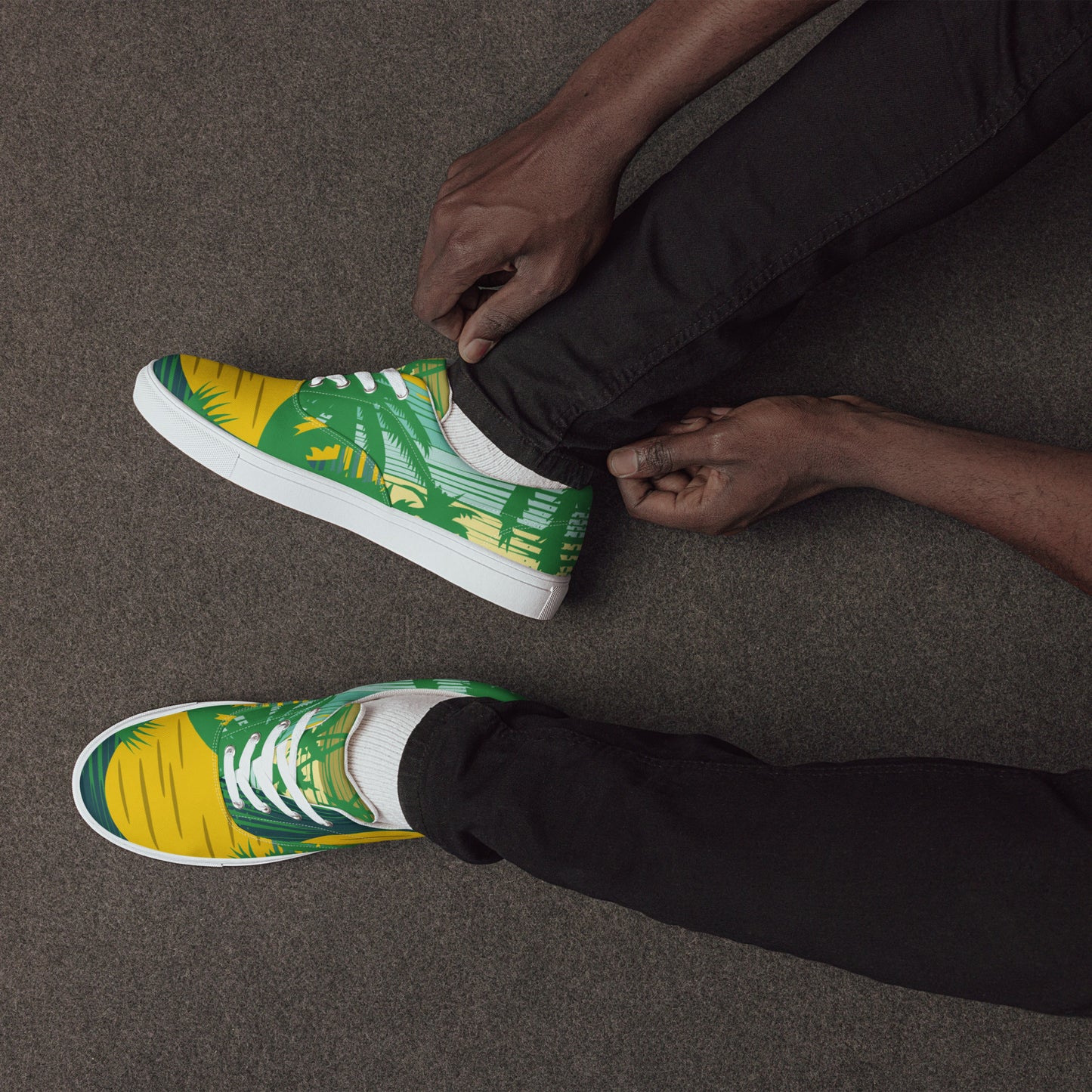 Cali Green Men’s Artisan Shoes | EMENEVO