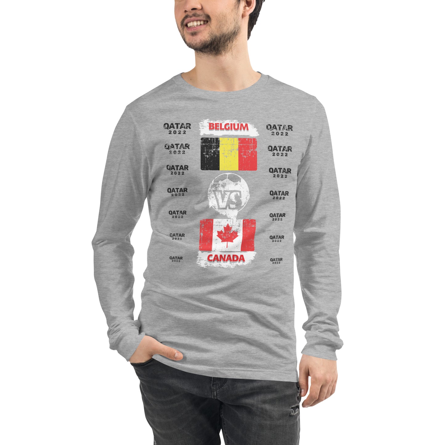 Qatar 2022 Belgium Vs Canada T-Shirt | EMENEVO