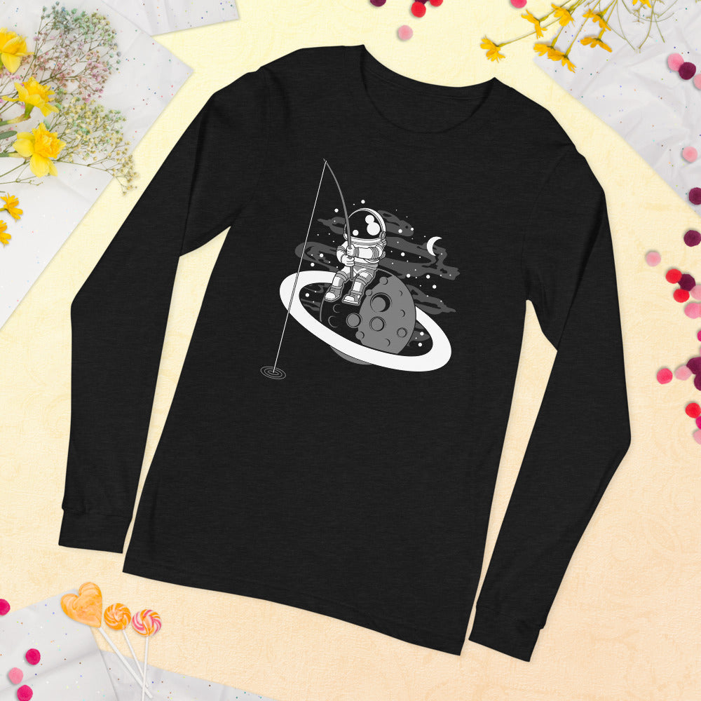 Astro Fishing LS Men T-Shirt | EMENEVO