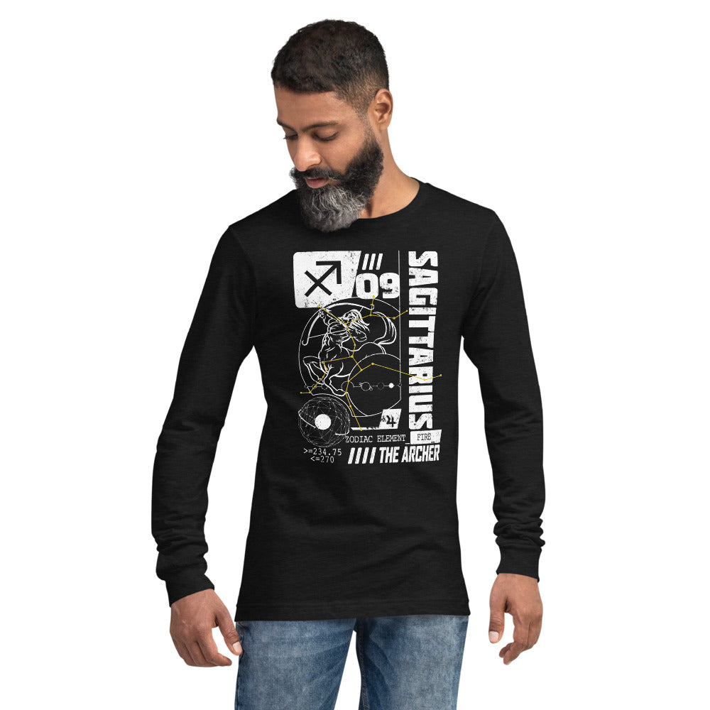 Sagittarius LS Men T-Shirt | EMENEVO