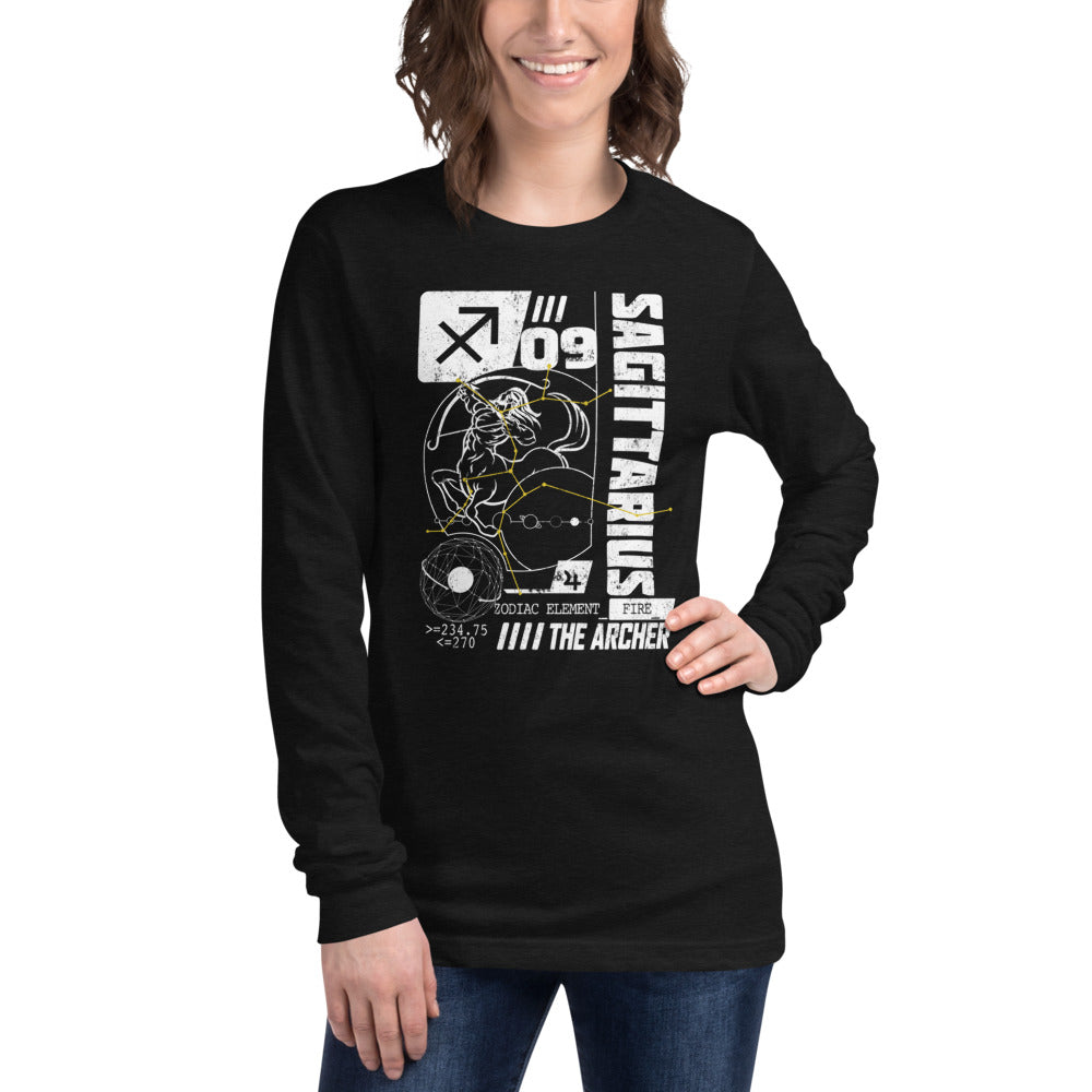Sagittarius LS Women T-Shirt | EMENEVO