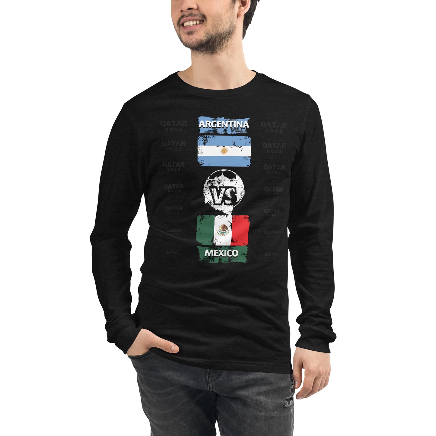 Qatar 2022 Argentina Vs Mexico T-Shirt | EMENEVO
