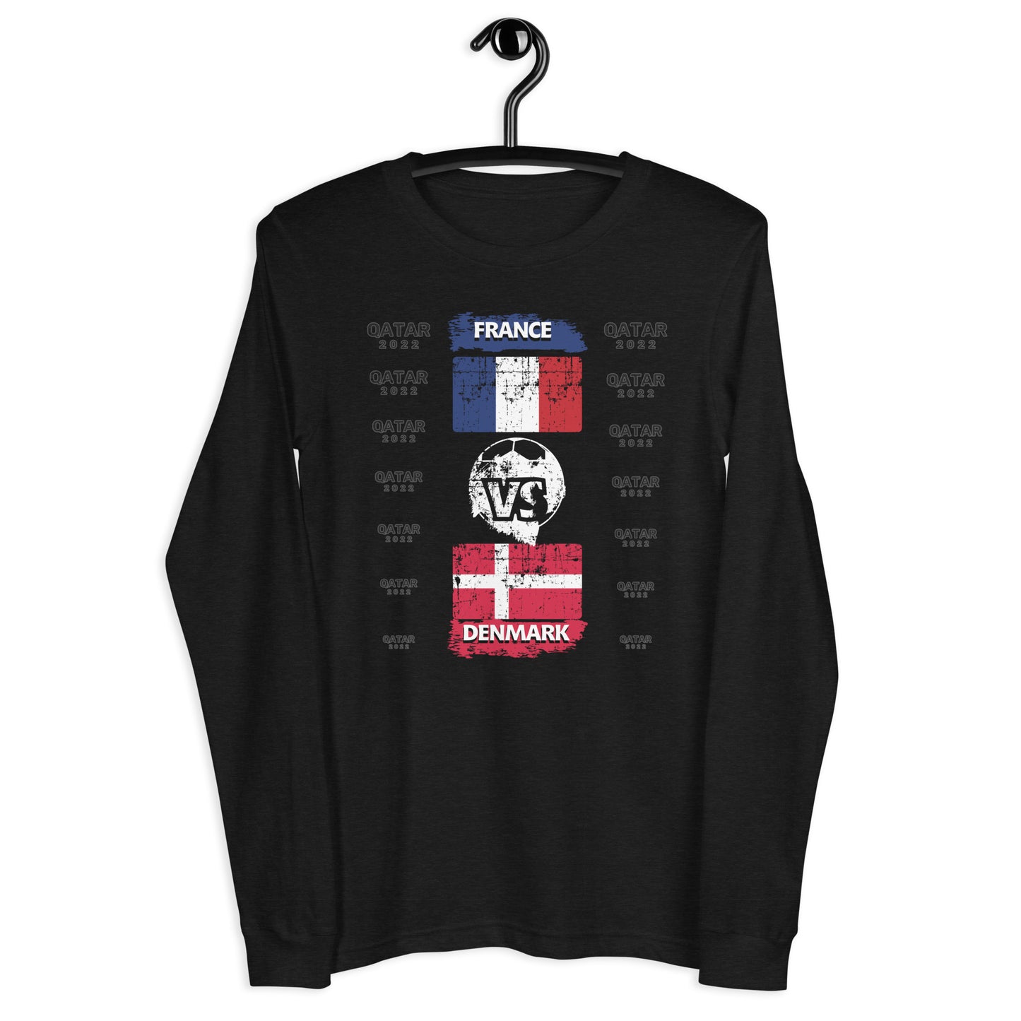 Qatar 2022 France Vs Denmark T-Shirt | EMENEVO