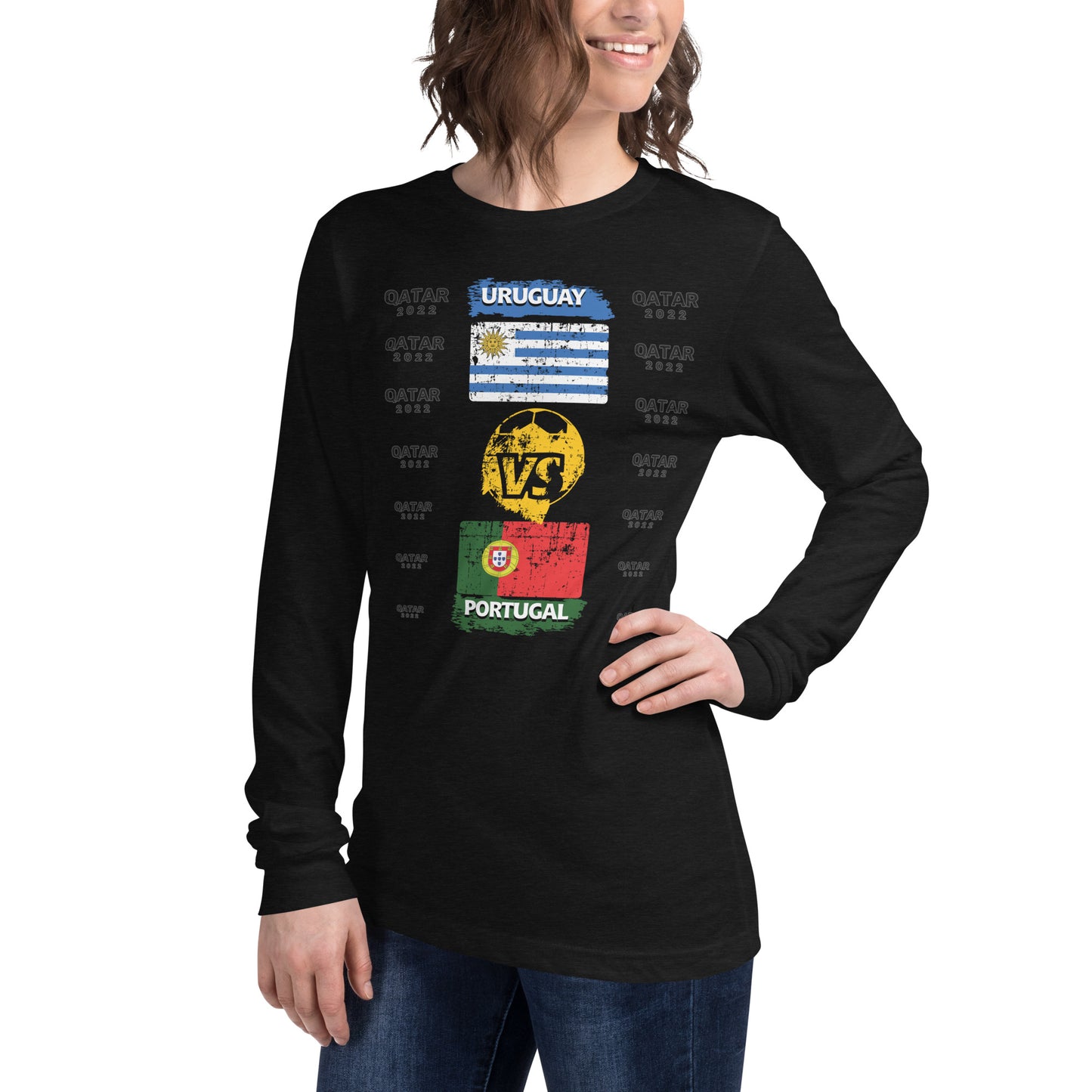 Qatar 2022 Uruguay Vs Portugal T-Shirt | EMENEVO