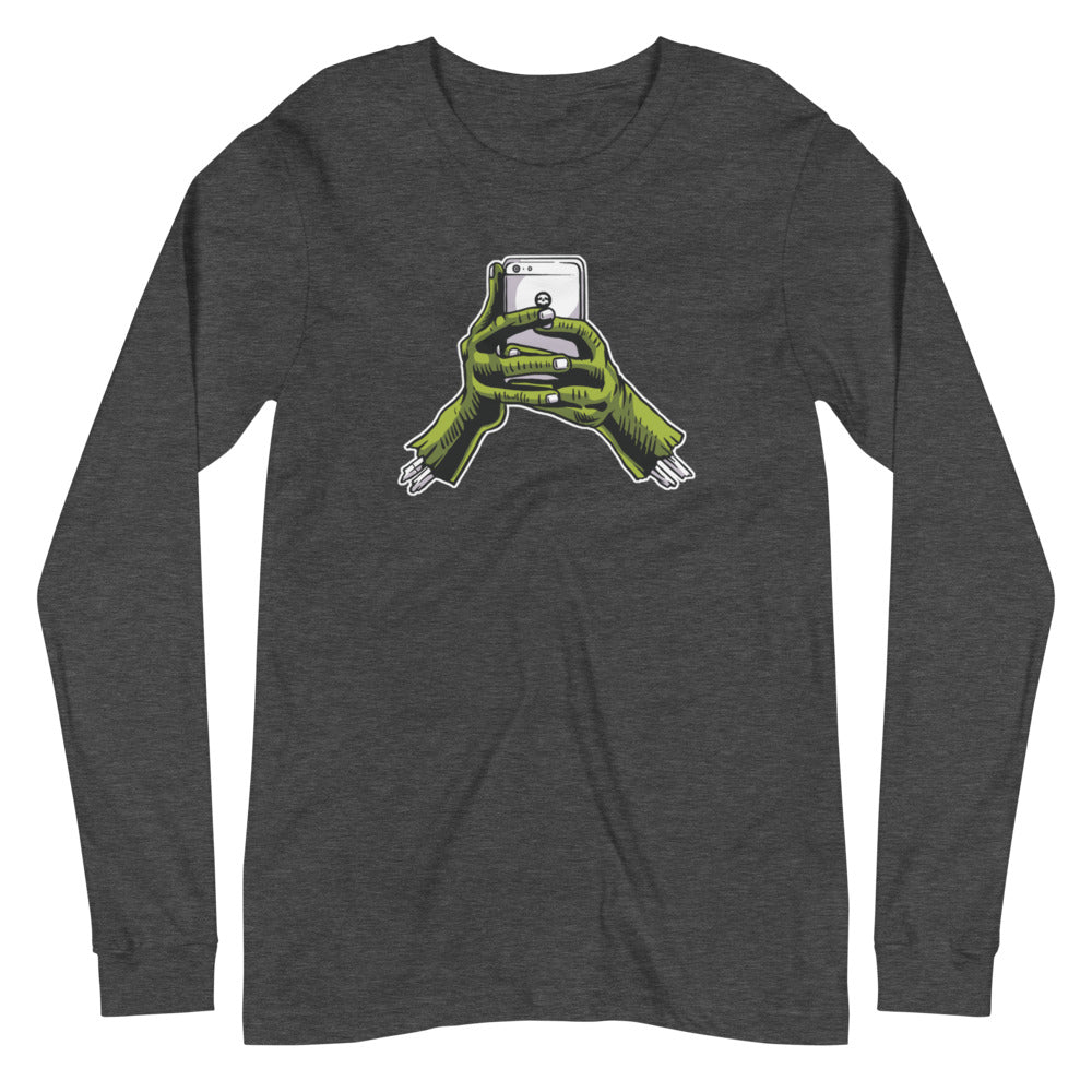 Zombie Hands LS Men T-Shirt | EMENEVO