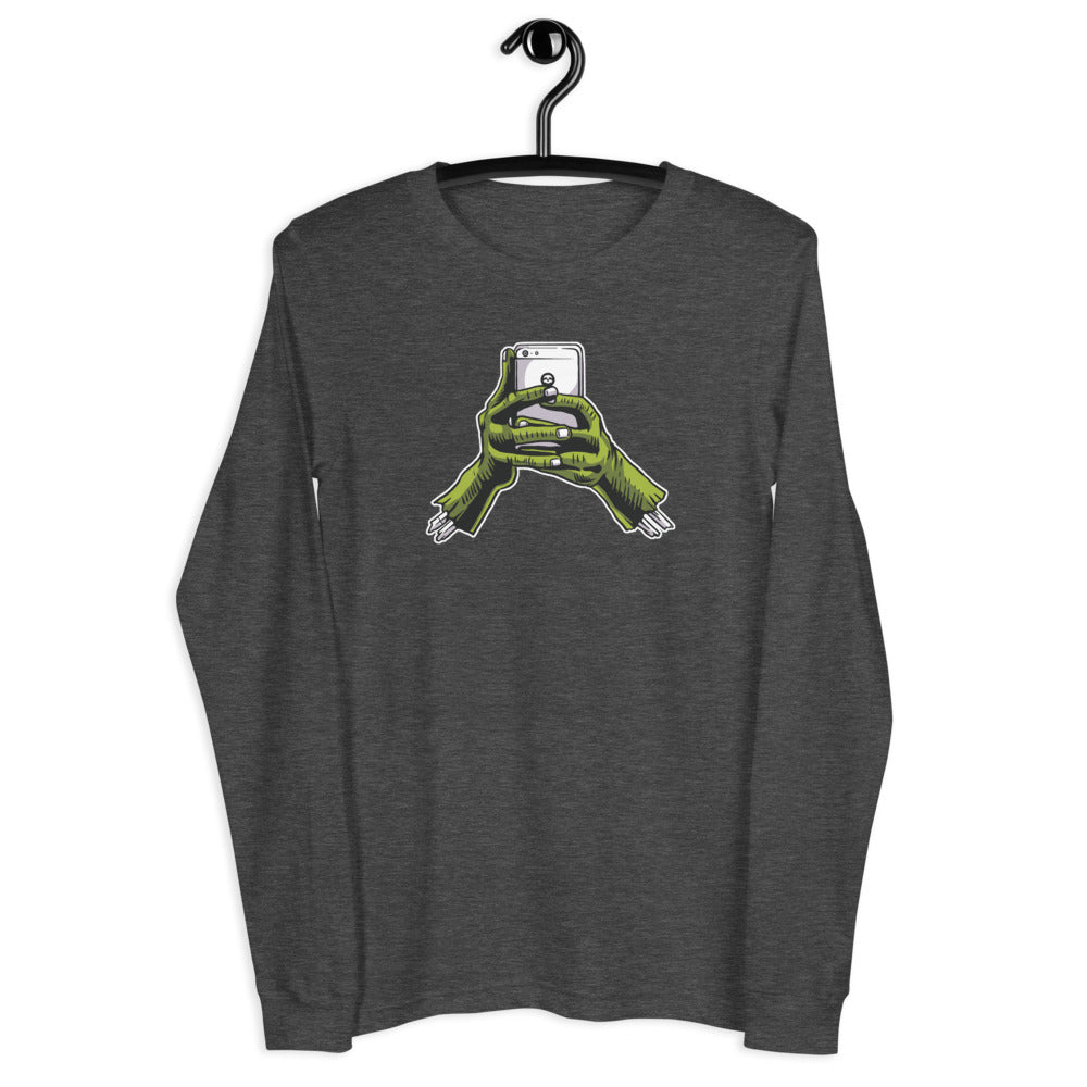 Zombie Hands LS Men T-Shirt | EMENEVO