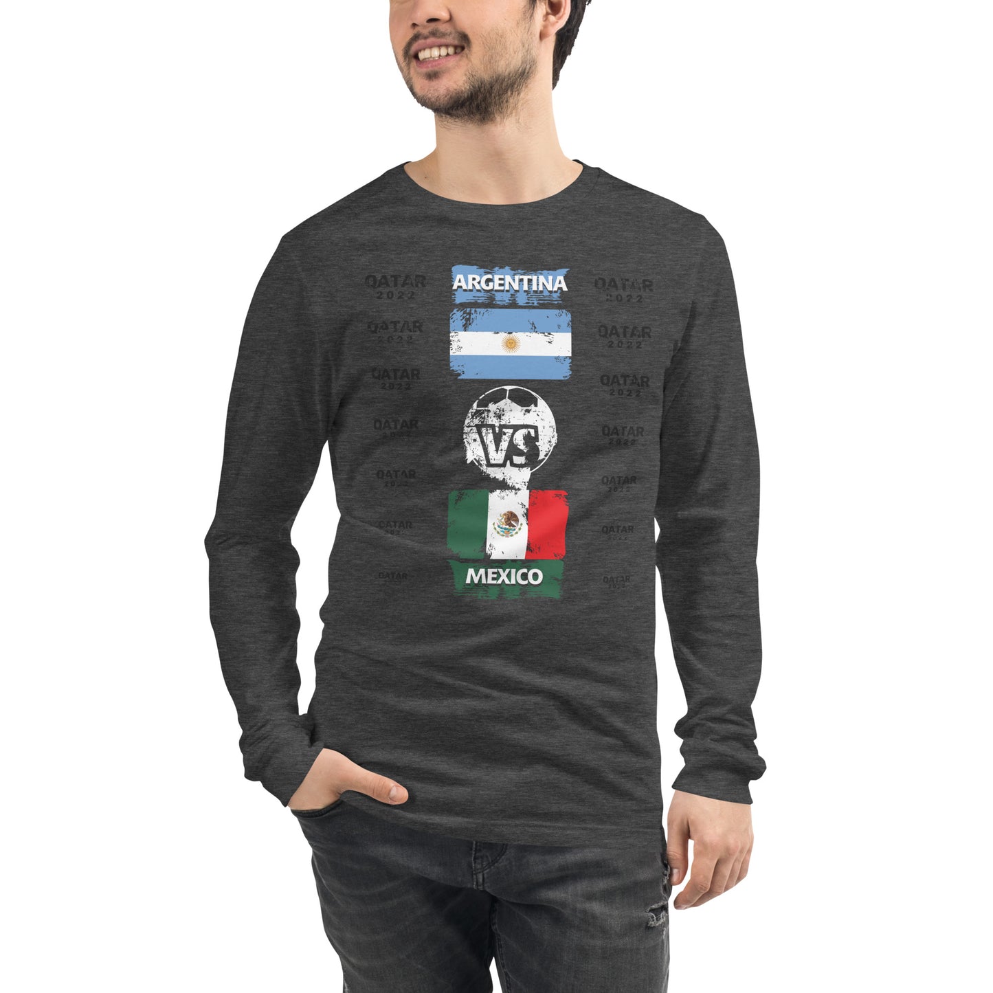 Qatar 2022 Argentina Vs Mexico T-Shirt | EMENEVO