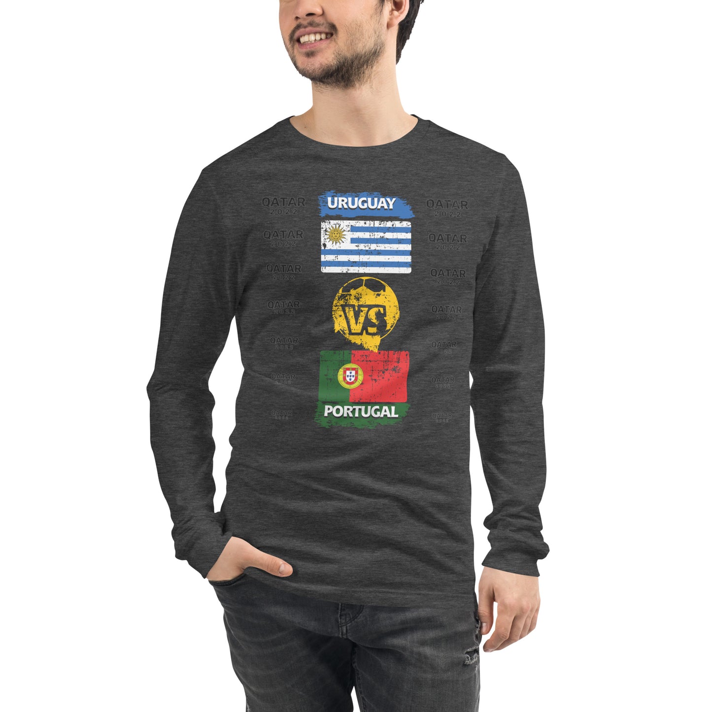 Qatar 2022 Uruguay Vs Portugal T-Shirt | EMENEVO