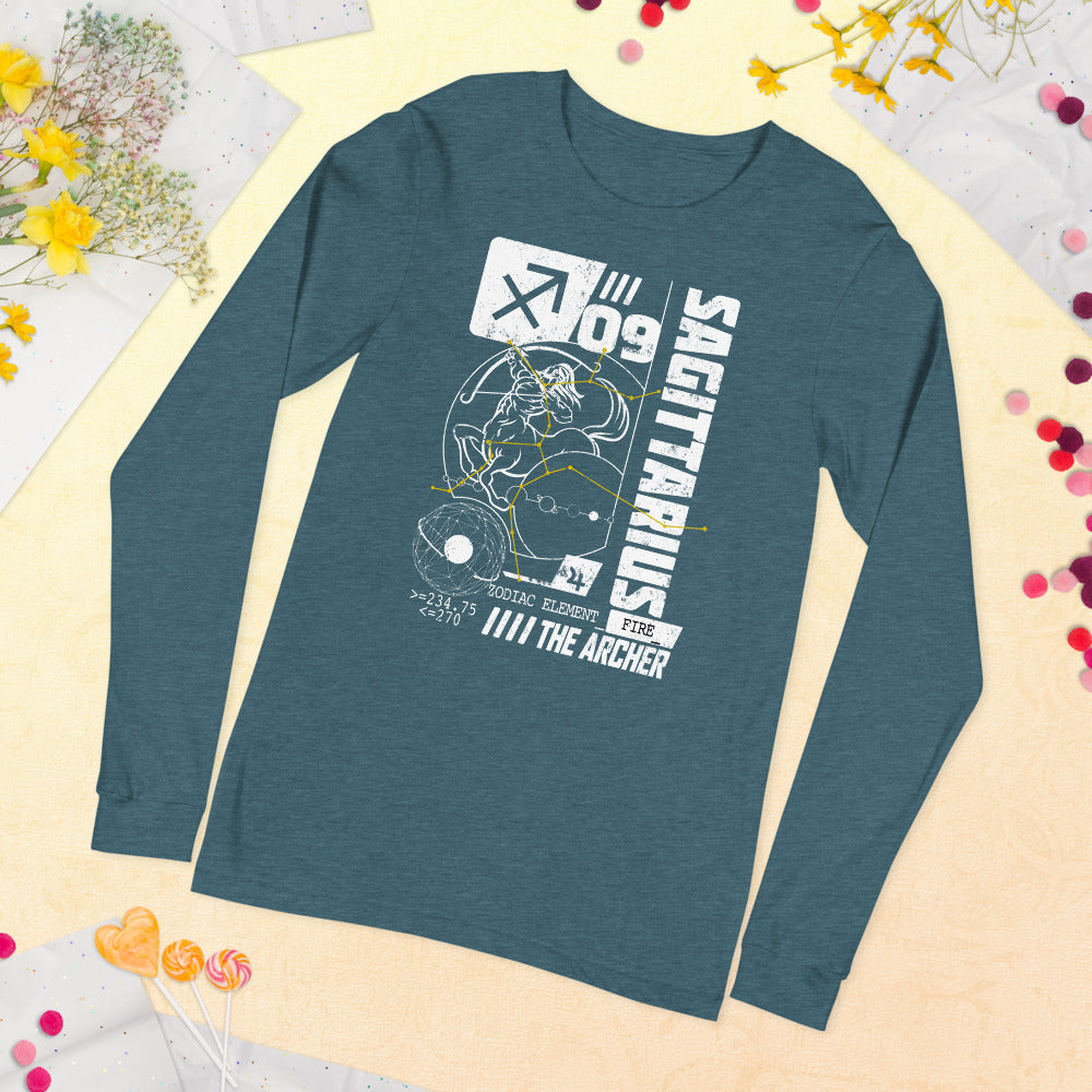 Sagittarius LS Men T-Shirt | EMENEVO