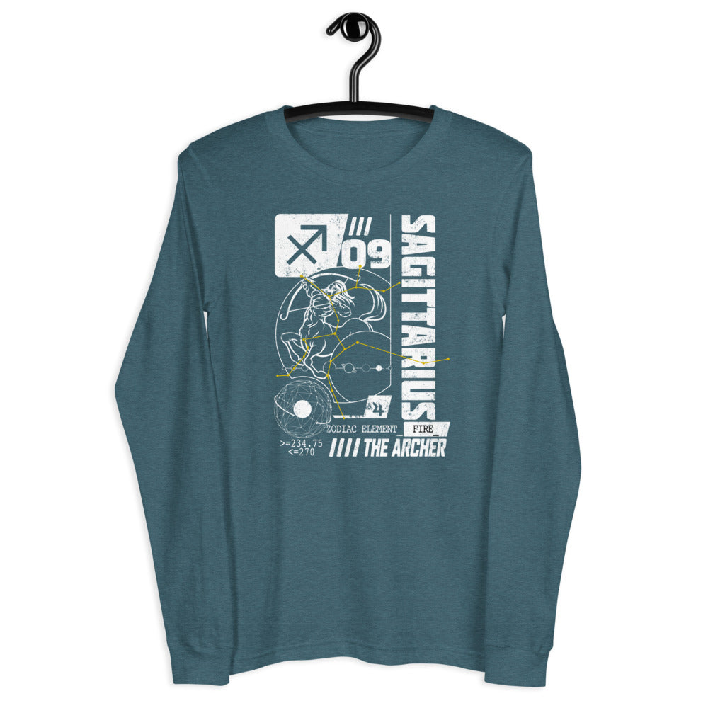 Sagittarius LS Men T-Shirt | EMENEVO