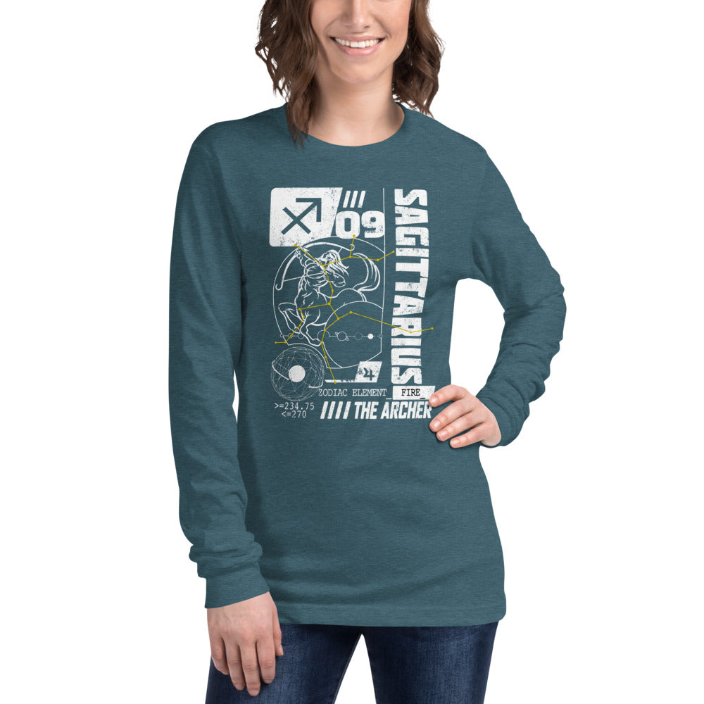 Sagittarius LS Women T-Shirt | EMENEVO