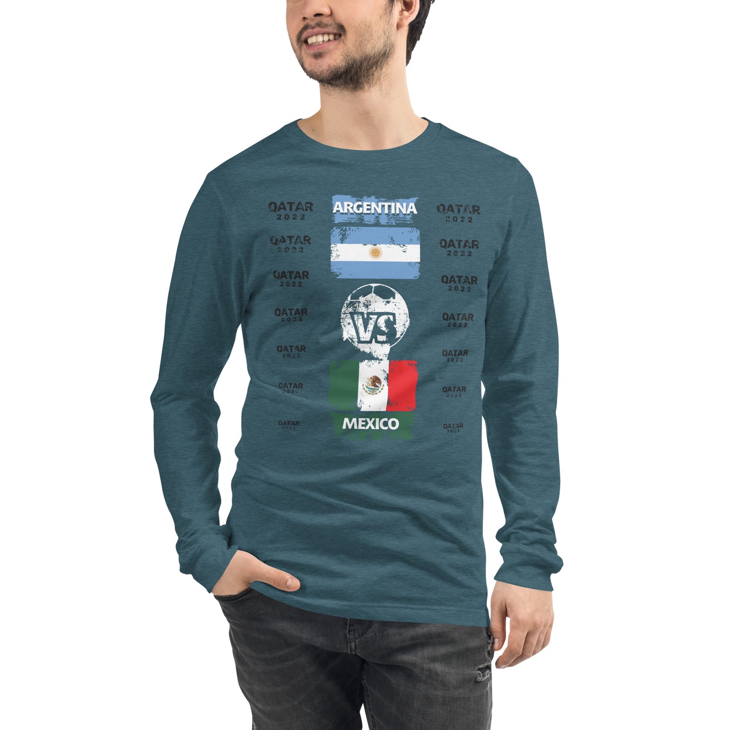 Qatar 2022 Argentina Vs Mexico T-Shirt | EMENEVO