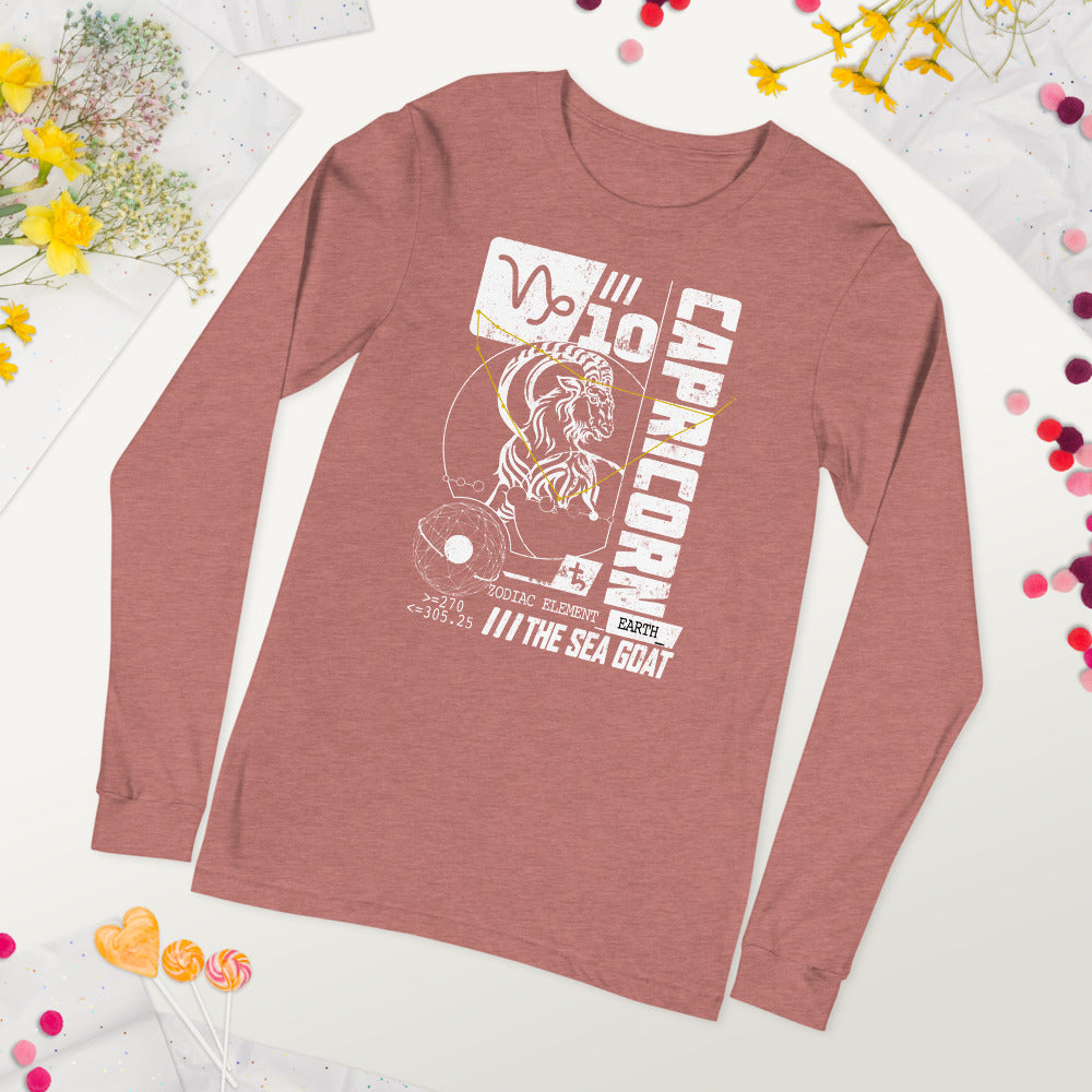 Capricorn LS Men T-Shirt | EMENEVO