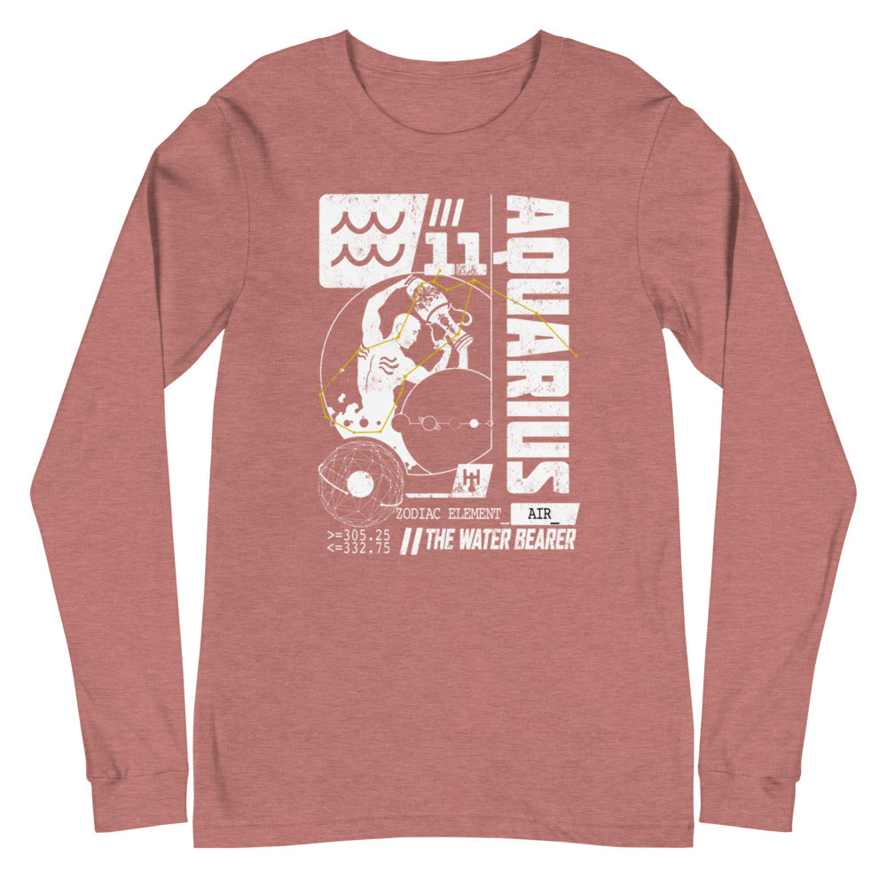 Aquarius LS Men T-Shirt | EMENEVO