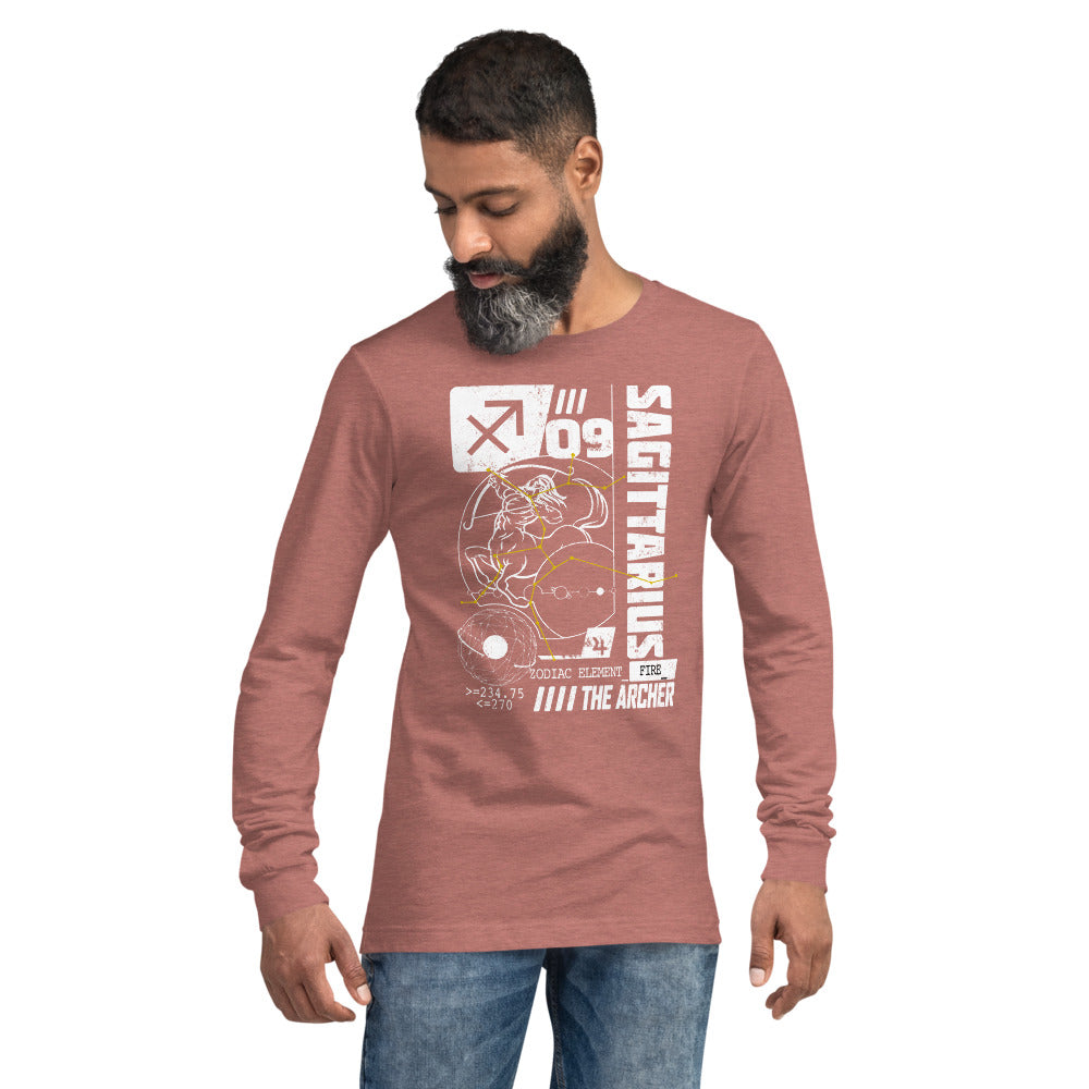 Sagittarius LS Men T-Shirt | EMENEVO