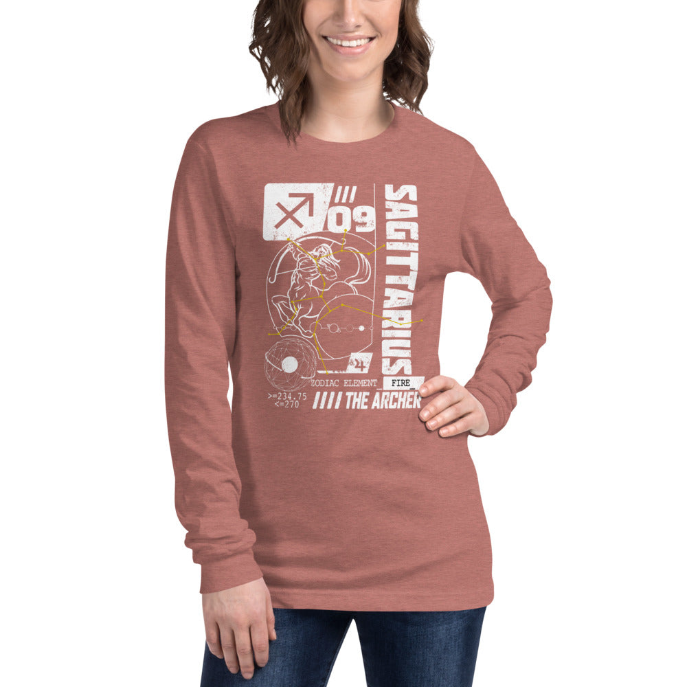 Sagittarius LS Women T-Shirt | EMENEVO