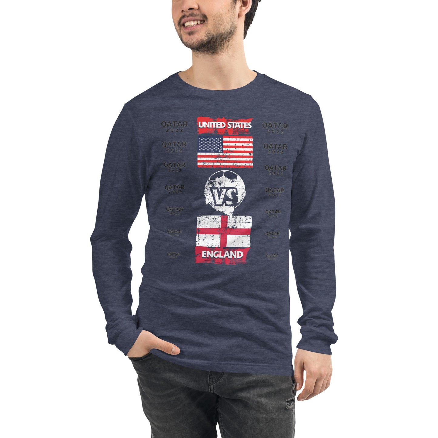 Qatar 2022 USA Vs England T-Shirt | EMENEVO