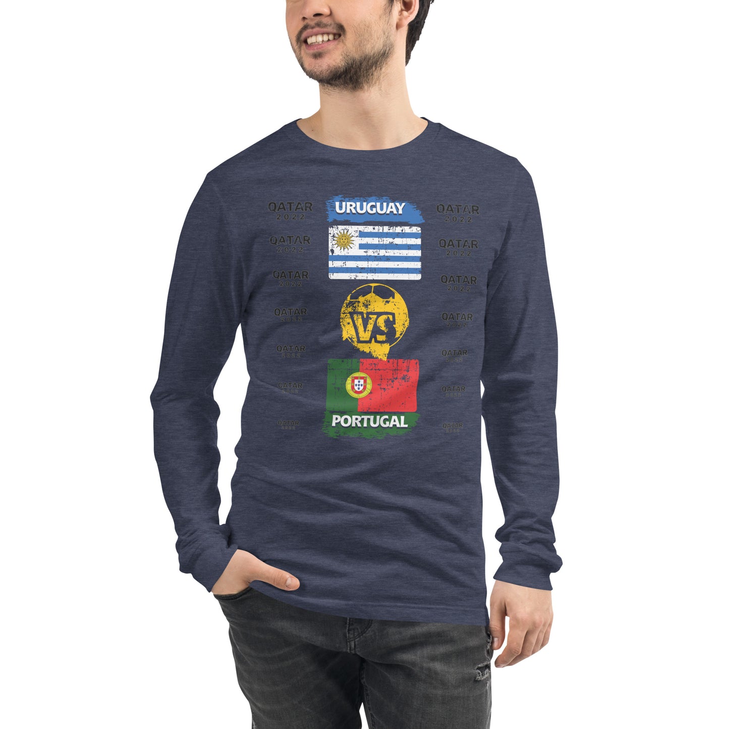 Qatar 2022 Uruguay Vs Portugal T-Shirt | EMENEVO