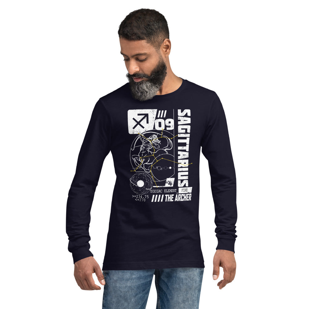 Sagittarius LS Men T-Shirt | EMENEVO