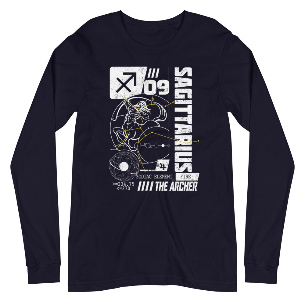 Sagittarius LS Women T-Shirt | EMENEVO