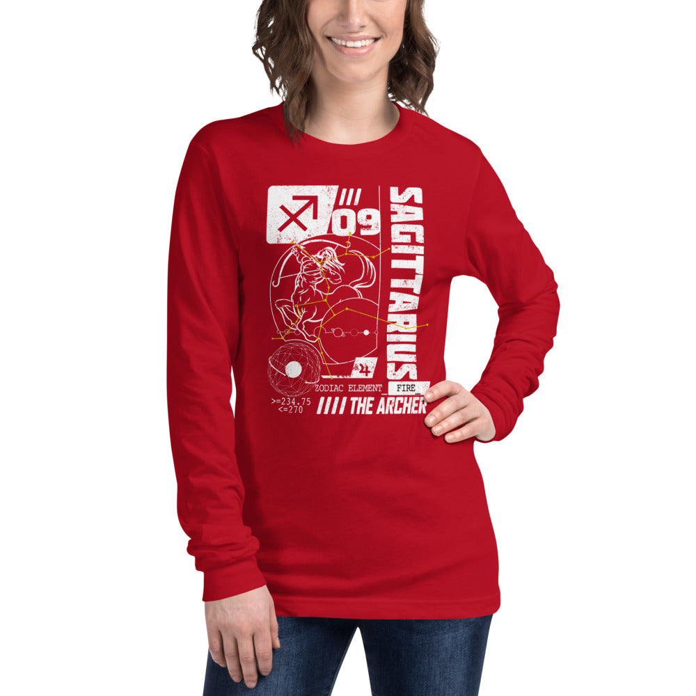 Sagittarius LS Women T-Shirt | EMENEVO