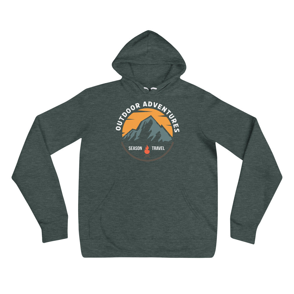 Outdoor Adventures Men Hoodie | EMENEVO