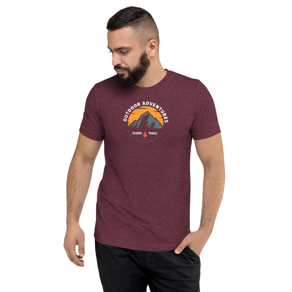 Outdoor Travel Adventures Men T-Shirt | EMENEVO