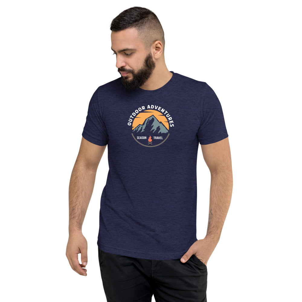 Outdoor Travel Adventures Men T-Shirt | EMENEVO