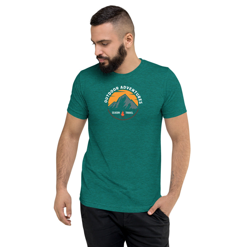 Outdoor Travel Adventures Men T-Shirt | EMENEVO