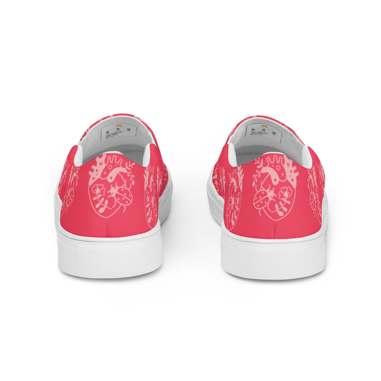 Bug Attack Red Women’s Artisan Shoes | EMENEVO