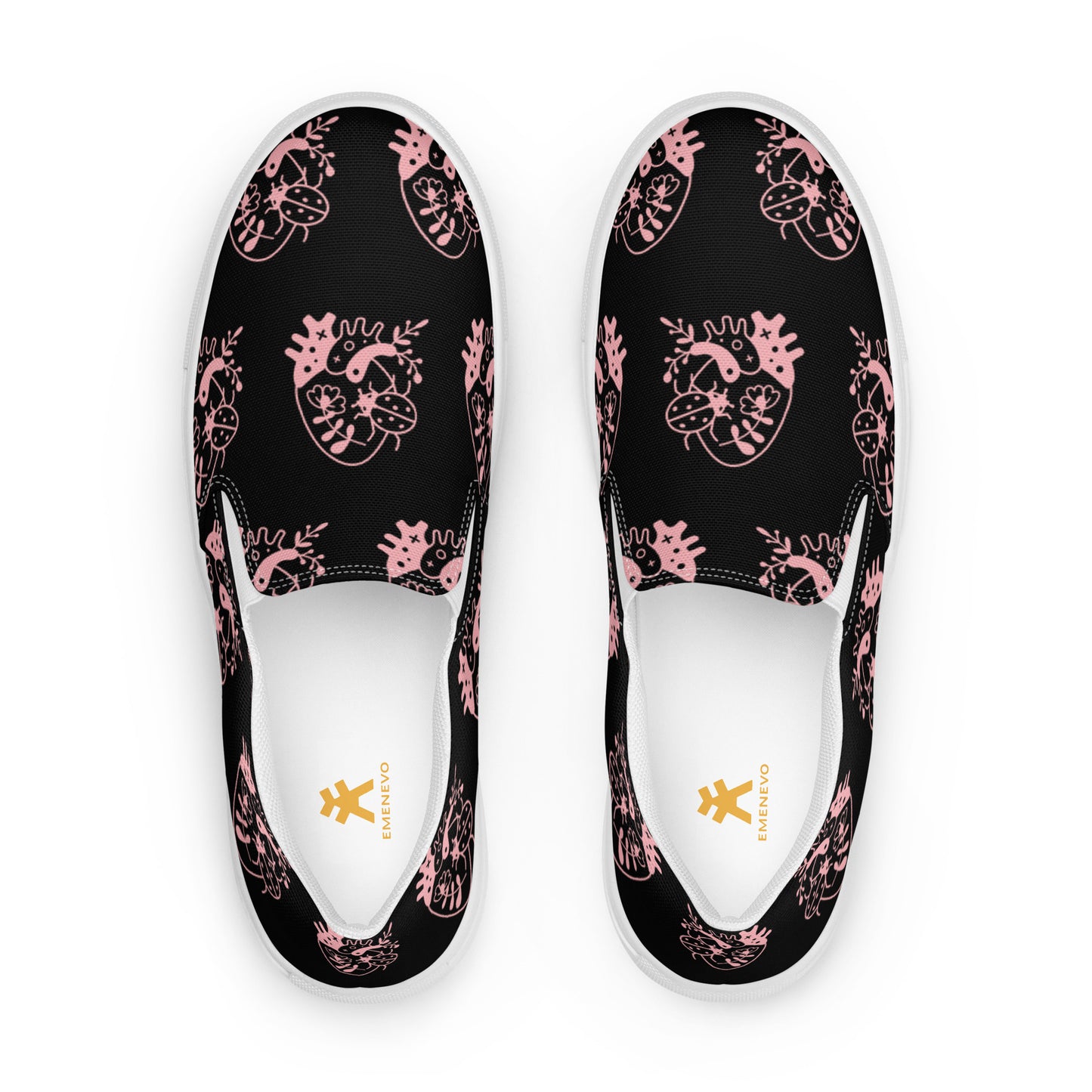 Bug Attack Black Women’s Artisan Shoes | EMENEVO