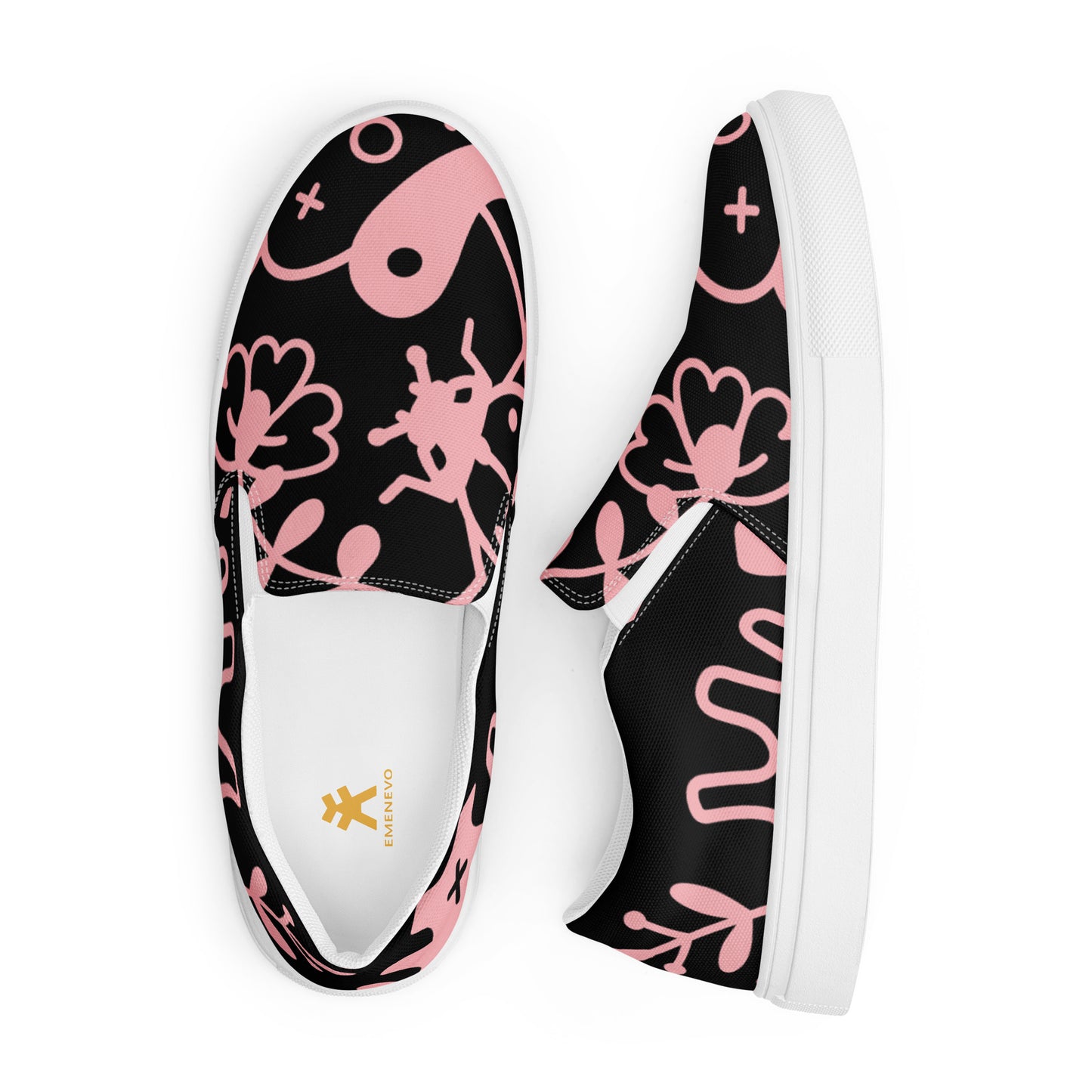 Splash Black Women’s Artisan Shoes | EMENEVO