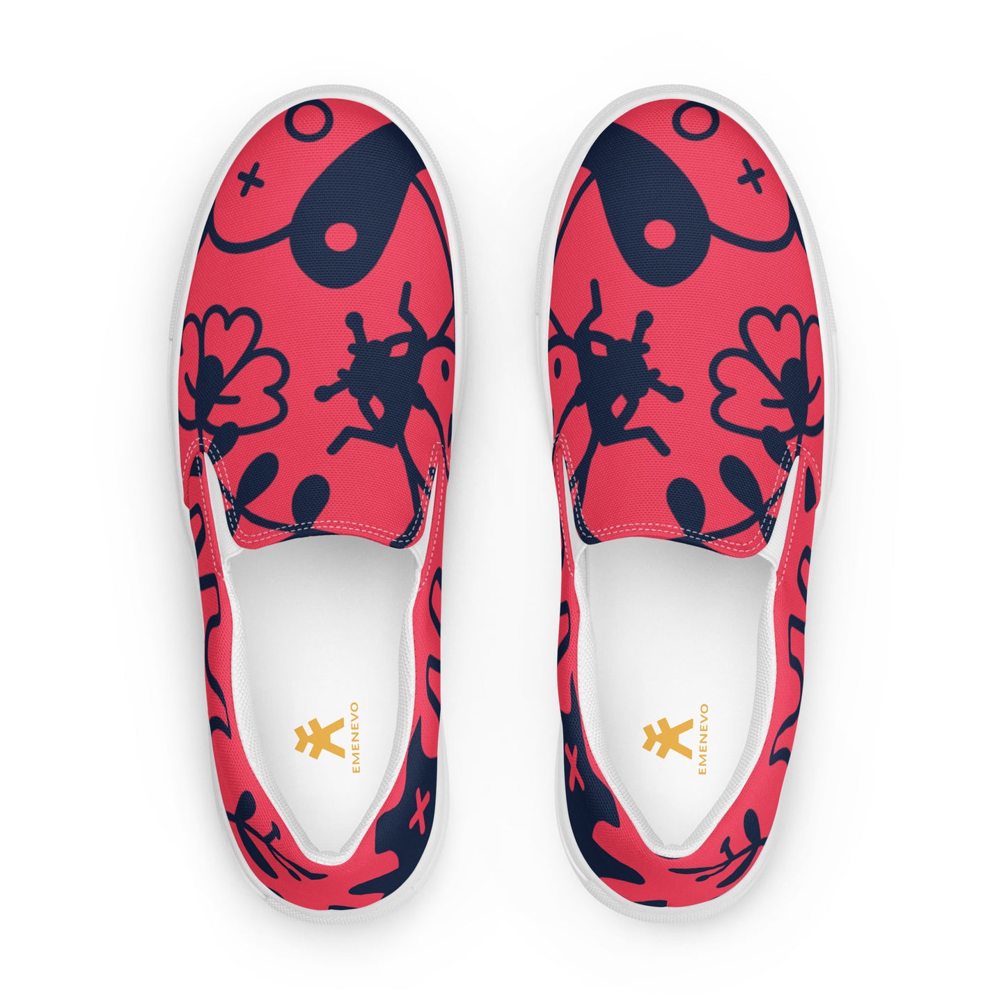Splash Navy Women’s Artisan Shoes | EMENEVO