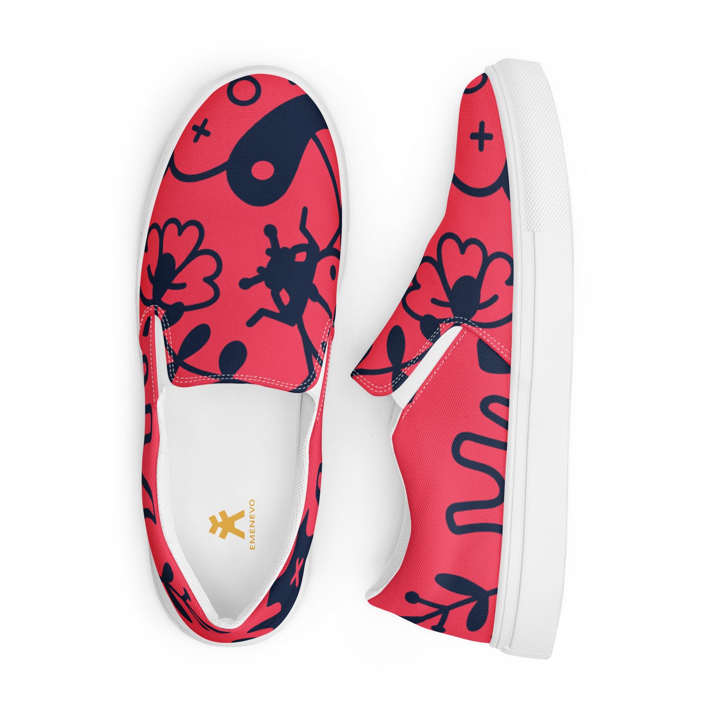 Splash Navy Women’s Artisan Shoes | EMENEVO