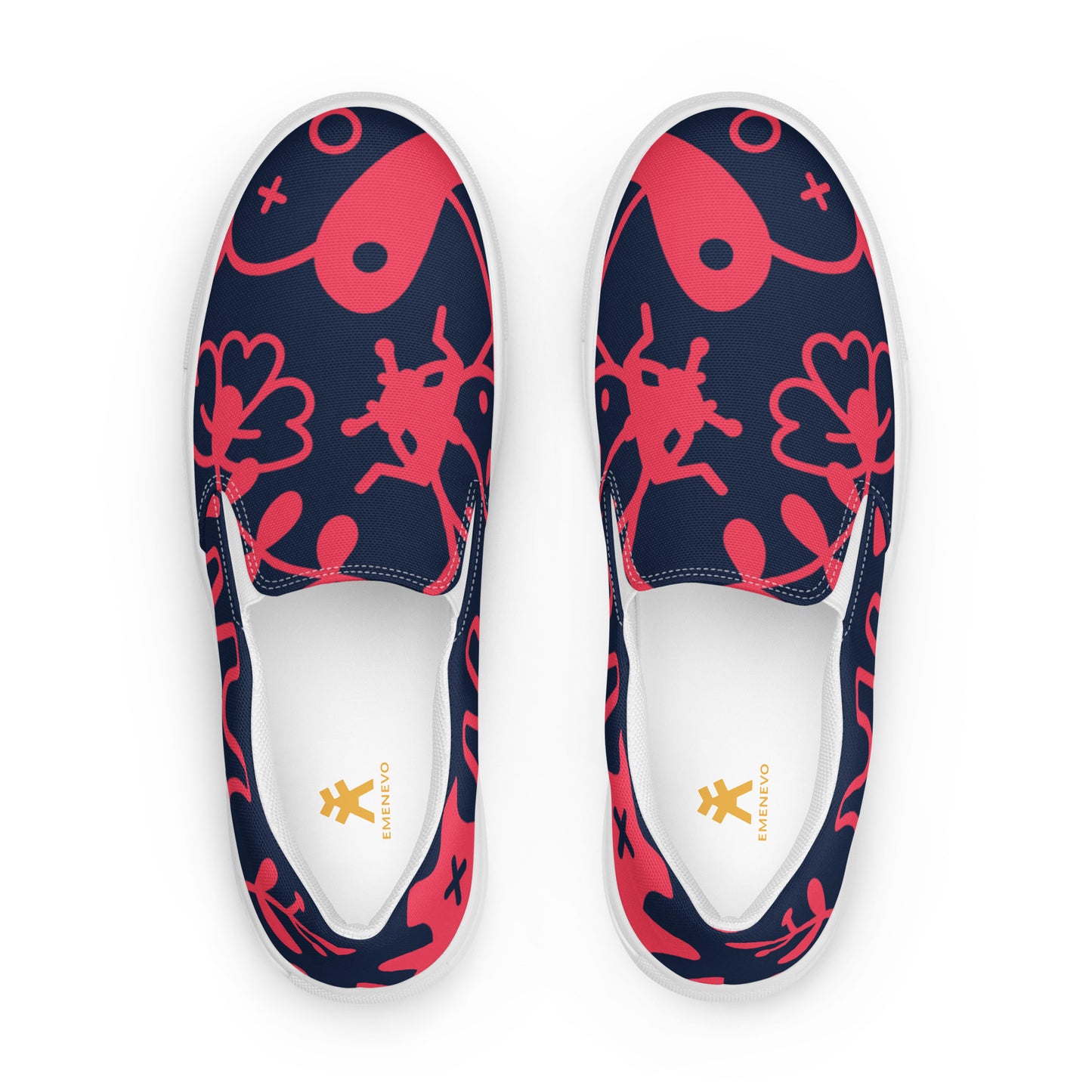 Splash Red Women’s Artisan Shoes | EMENEVO