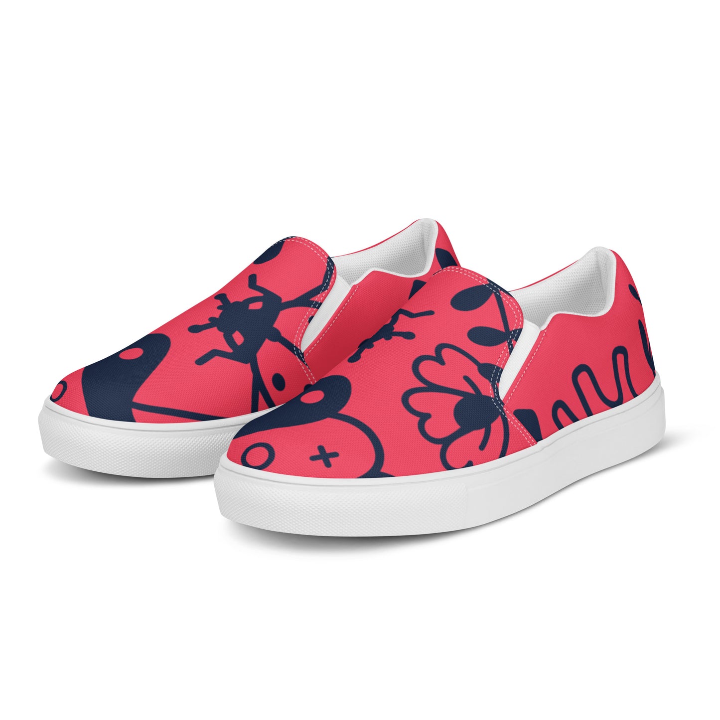 Splash Navy Women’s Artisan Shoes | EMENEVO